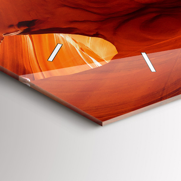 Horizontal wall clock Canyon