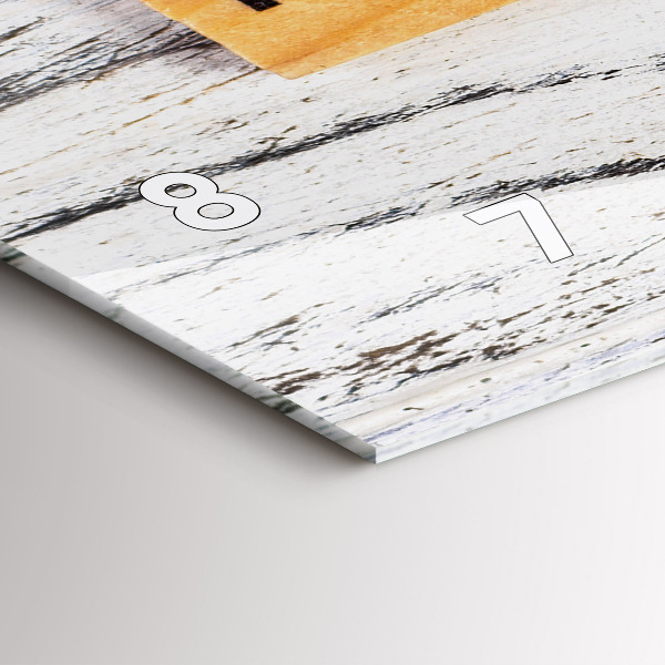 Horizontal wall clock Family