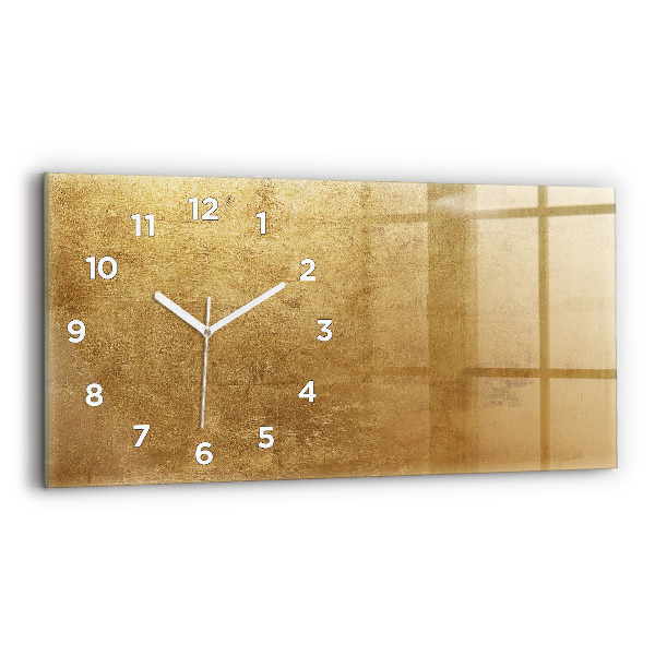 Horizontal wall clock Decorative canvas