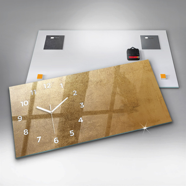 Horizontal wall clock Decorative canvas