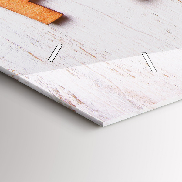 Horizontal wall clock The inscription family