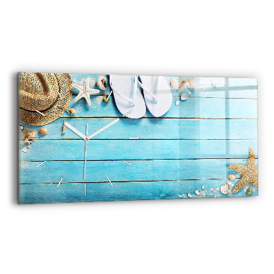 Horizontal wall clock Holiday accessories