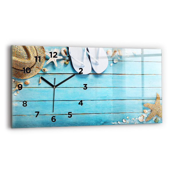 Horizontal wall clock Holiday accessories