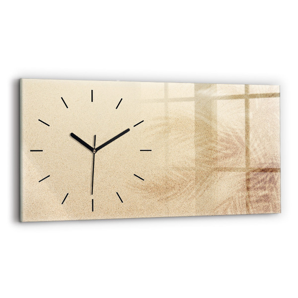 Horizontal wall clock Summer accessories