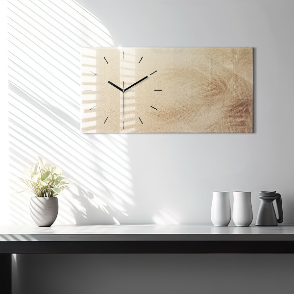 Horizontal wall clock Summer accessories