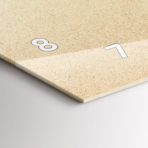 Horizontal wall clock Summer accessories