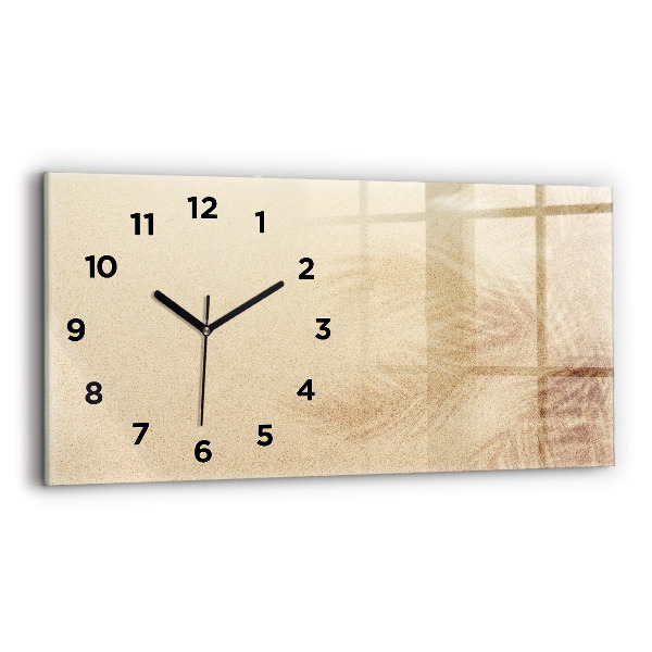 Horizontal wall clock Summer accessories