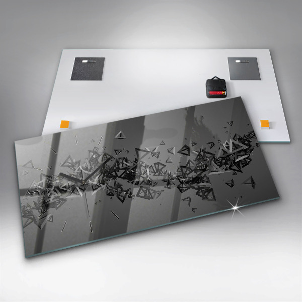 Horizontal wall clock Abstraction