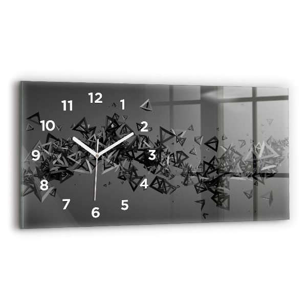 Horizontal wall clock Abstraction