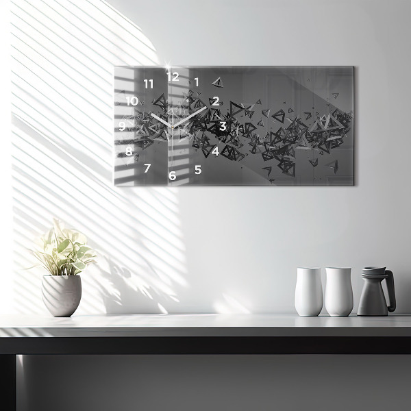 Horizontal wall clock Abstraction