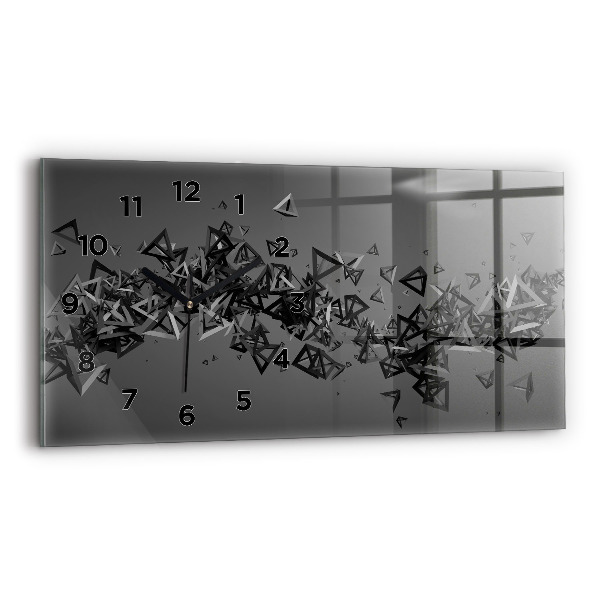 Horizontal wall clock Abstraction