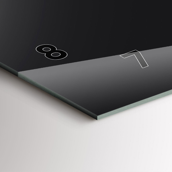 Horizontal wall clock Moon phases and hourglass