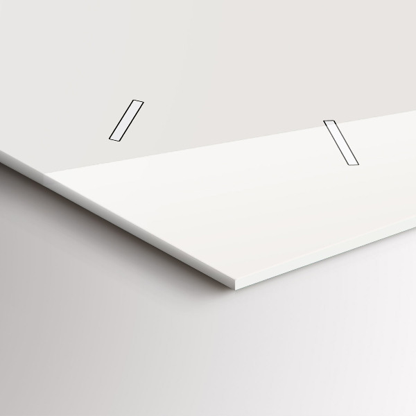 Horizontal wall clock Moon phases