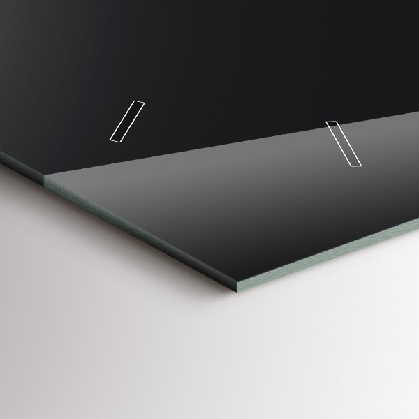 Horizontal wall clock Moon phases