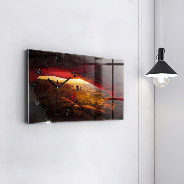 Horizontal wall clock Grand Canyon Arizona