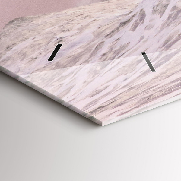 Horizontal wall clock Surfer in Hawaii