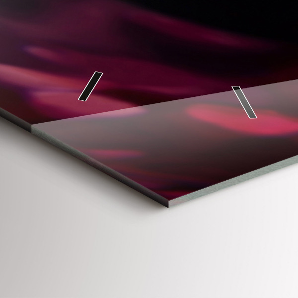 Horizontal wall clock Wine