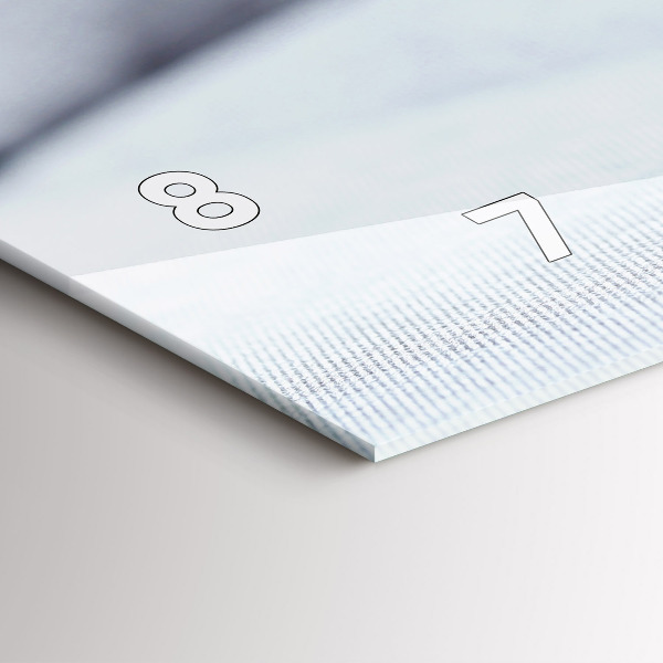 Horizontal wall clock Cat on the couch