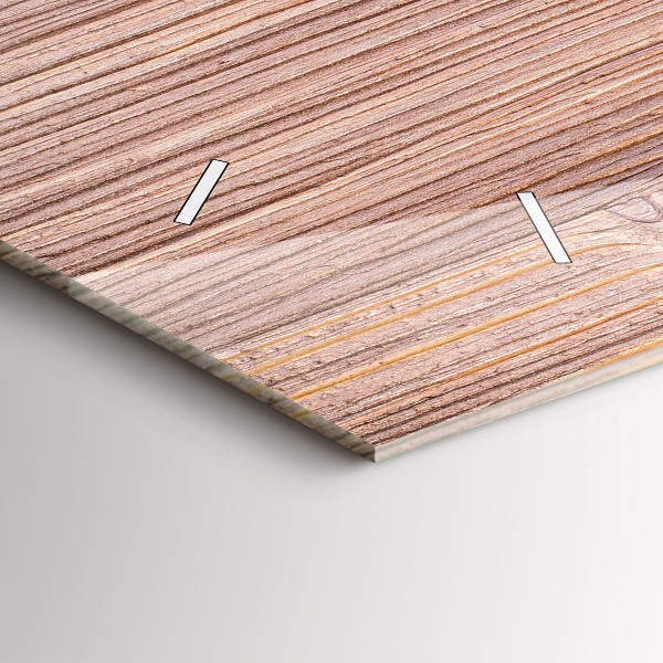 Horizontal wall clock Peppers