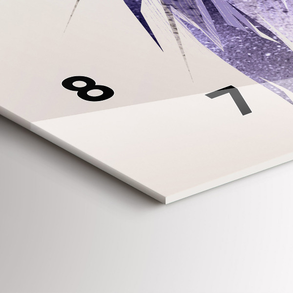 Horizontal wall clock Bird of Predation