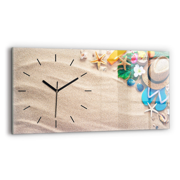 Horizontal wall clock Holiday accessories