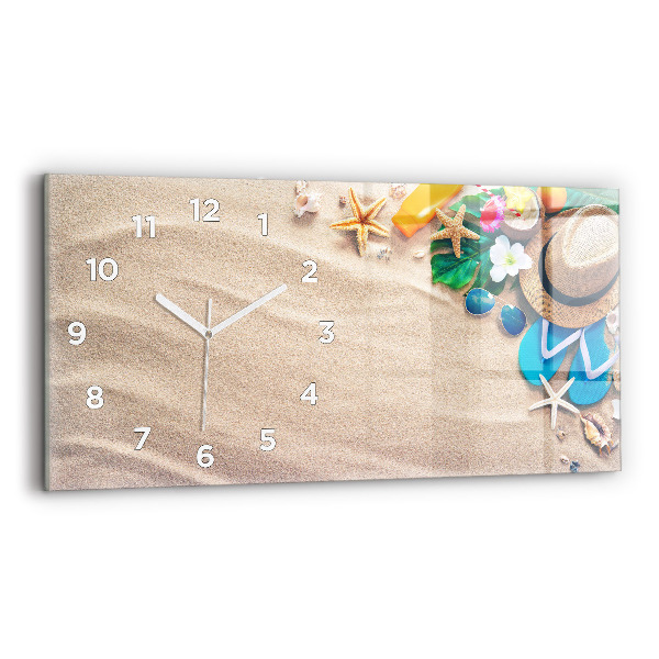 Horizontal wall clock Holiday accessories