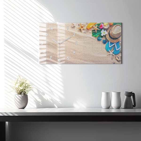 Horizontal wall clock Holiday accessories