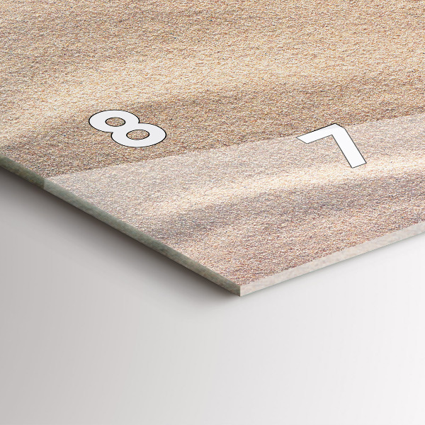 Horizontal wall clock Holiday accessories