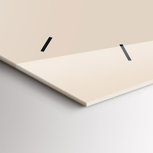 Horizontal wall clock Man with a pipe