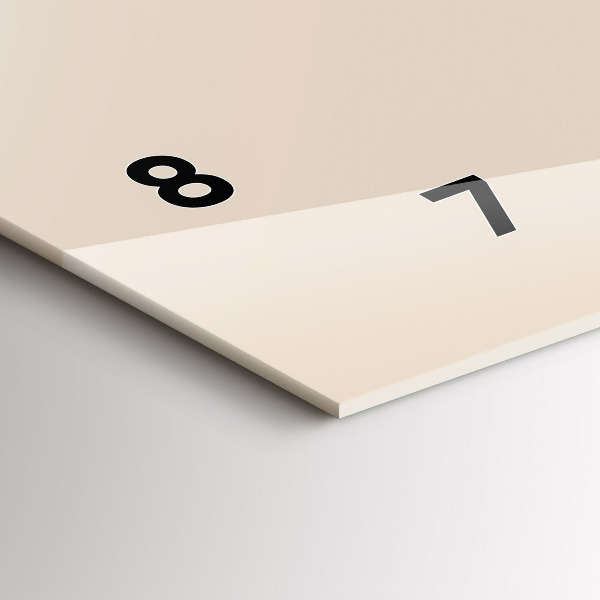 Horizontal wall clock Man with a pipe