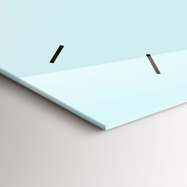 Horizontal wall clock Funny cat with glasses