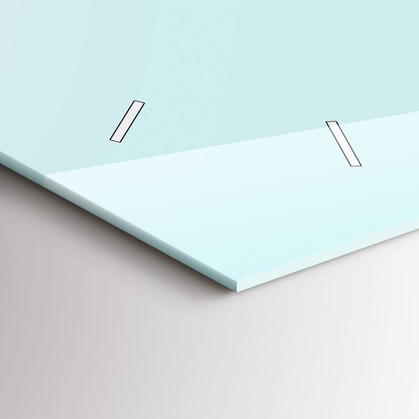 Horizontal wall clock Funny cat with glasses