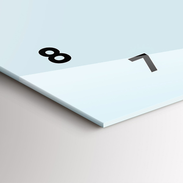 Horizontal wall clock Puppy dog