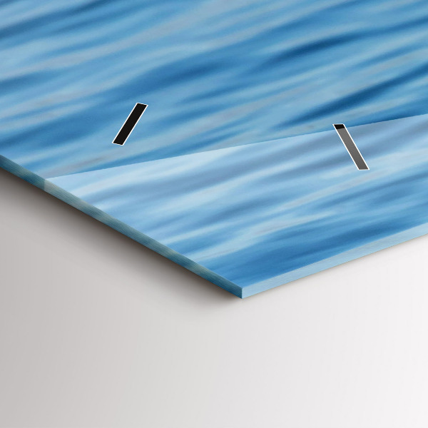 Horizontal wall clock Seagulls in Gdynia