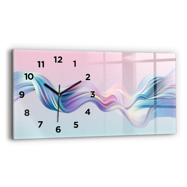 Horizontal wall clock Fluid flow element