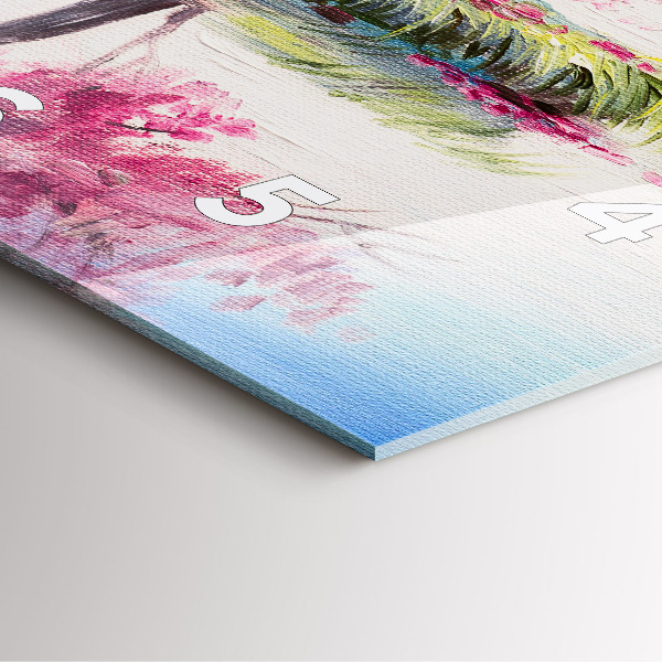 Square wall clock Tree Mosaic