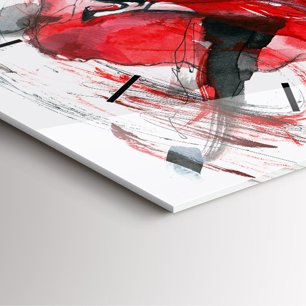 Square wall clock Dancing couple