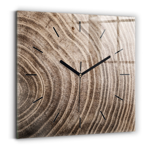Square wall clock Trunk