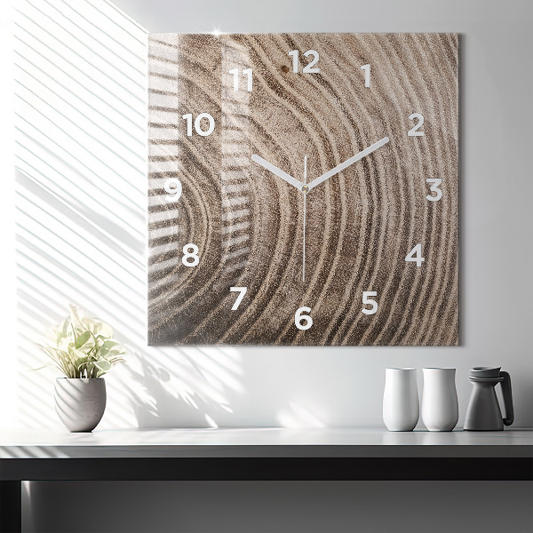 Square wall clock Trunk