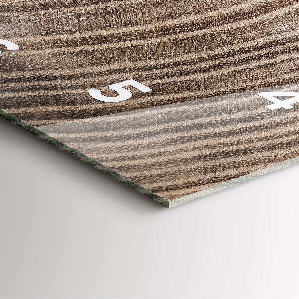 Square wall clock Trunk