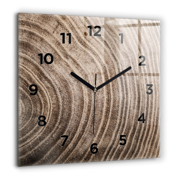 Square wall clock Trunk