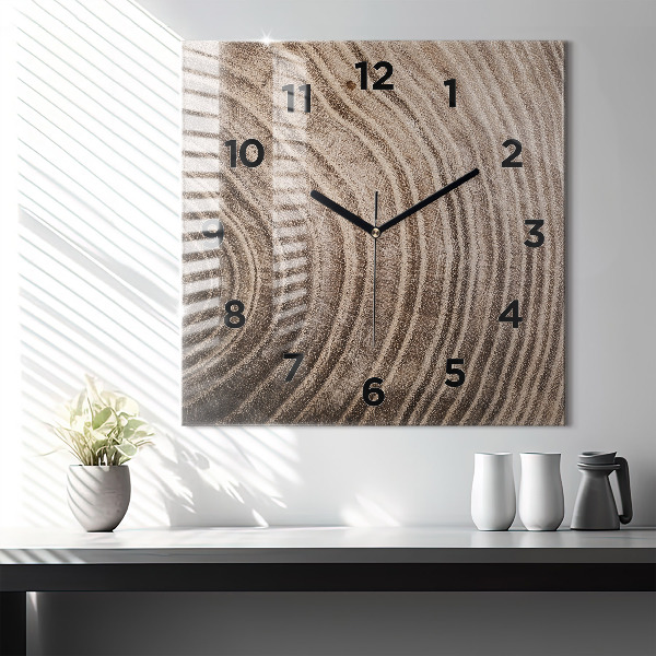 Square wall clock Trunk