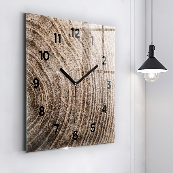Square wall clock Trunk