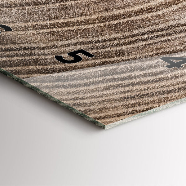 Square wall clock Trunk