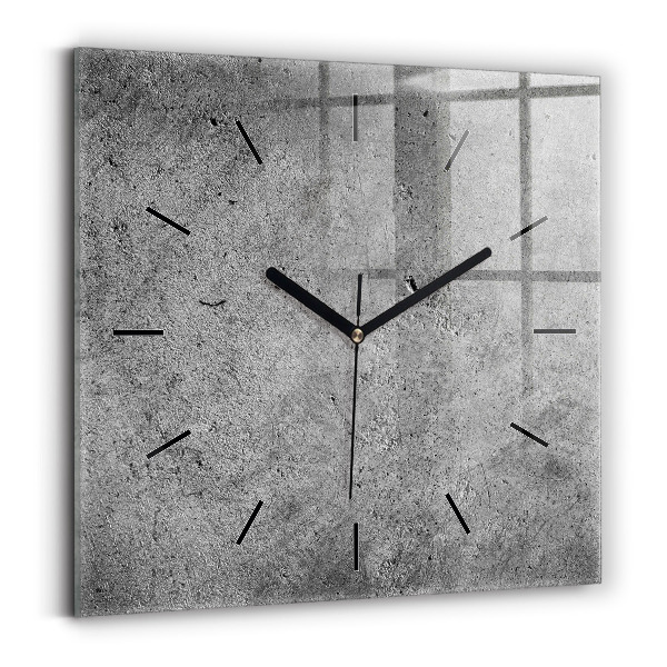Square wall clock Industrial wall