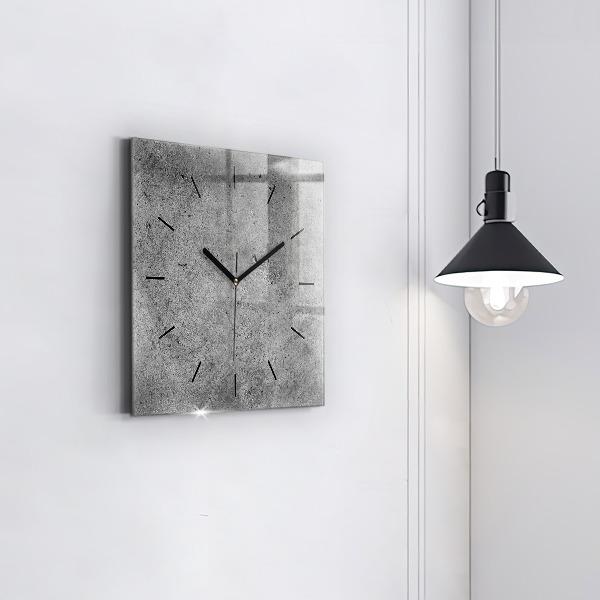 Square wall clock Industrial wall