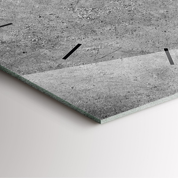 Square wall clock Industrial wall