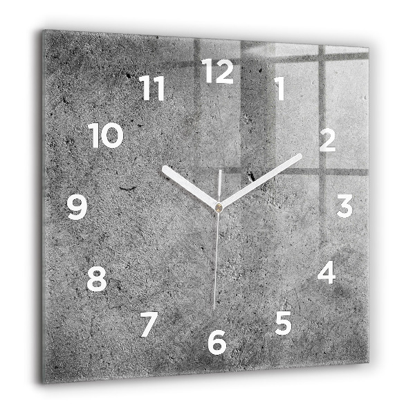 Square wall clock Industrial wall