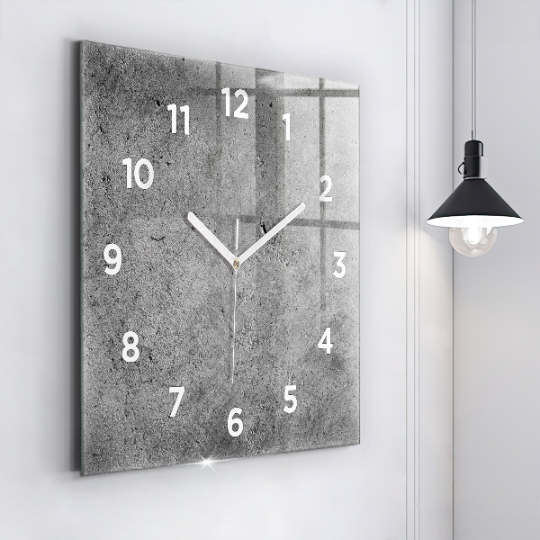 Square wall clock Industrial wall
