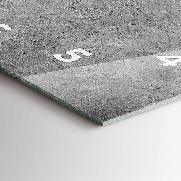 Square wall clock Industrial wall